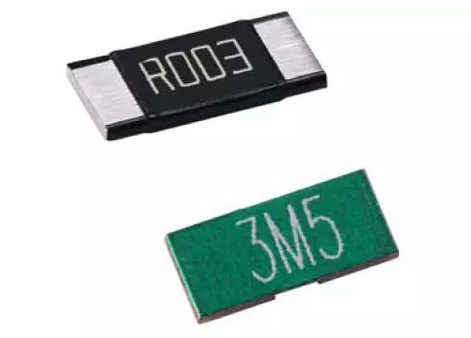 贴片合金电阻怎么是绿色底 超低欧姆（金属条）贴片电阻